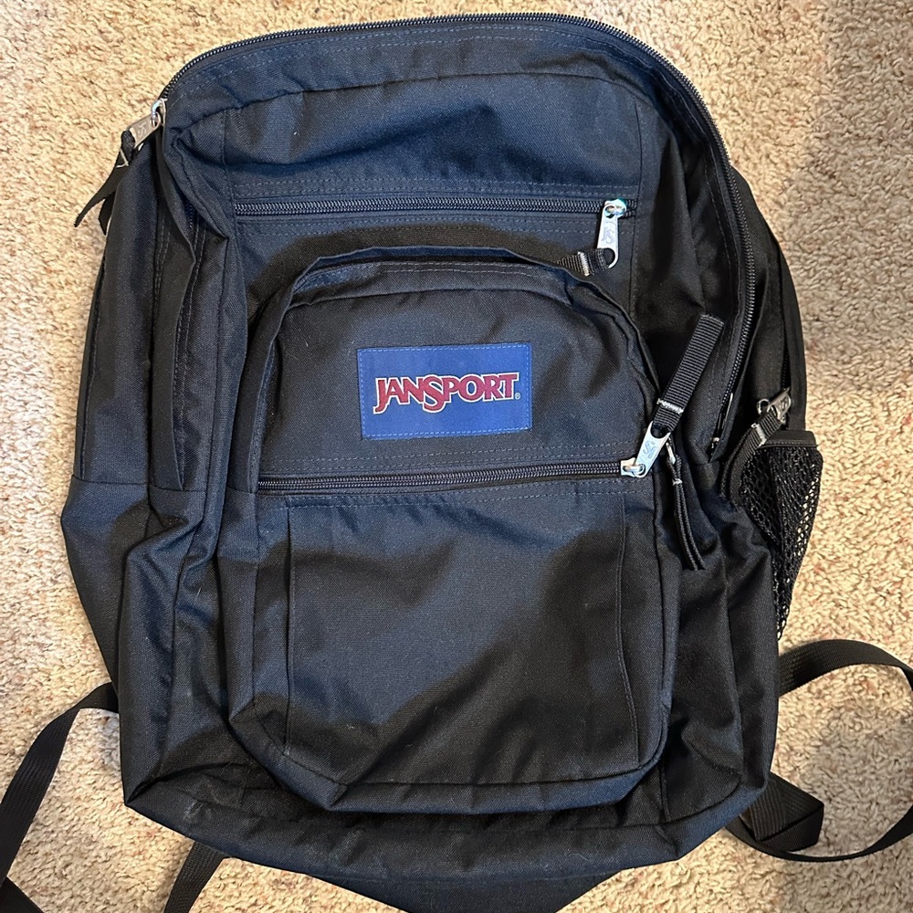 Black jansport backpack